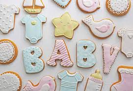 Baby in bloom baby shower invitation. 6 Simple Easy To Make Baby Shower Cookie Recipes