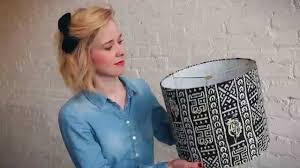 +++++ subscribe+++++ i can't believe how easy this is to make and yet it looks so expensive and trendy. Make A Custom Drum Lampshade In Less Than An Hour Make It Easy With A Diy Lampshade Kit Youtube