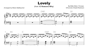 Is it possible to find a balance between playing by ear, learning sheet music, finger dexterity and other aspects of piano playing? Billie Eilish Lovely With Khalid Piano Sheet Music Pdf Download 13 Reasons Why Youtube