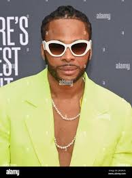 June 25, 2023, Los ANgeles, California, United States: Dexta Daps attends  the BET Awards 2023. (Credit Image: © Billy Bennight/ZUMA Press Wire)  EDITORIAL USAGE ONLY! Not for Commercial USAGE! Stock Photo
