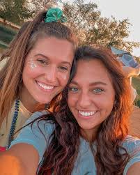 KRISTEN KOPORC & BIRDIE PRICE ARE HOME!!!!!💙💛💙💛 Welcome to the sweetest  sisterhood baby deltas!!!! #luckymeimaddd