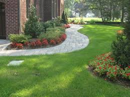 This home's design is simple outside and inside… scandinavian in design. Scott Landscape Design