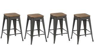 Now for the final step, match the style of the bar stool with your decor. 30 Metal Vintage Gunmetal Rustic Counter Bar Stool Modern Wood Seat 4 Btexpert