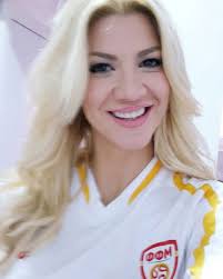 Euro 2020 t%c3%bcrkei trikot, szanse polski na awans do euro 2020, euro formula 2020, euro 2020 tirage au sort phase finale Marjana Stanojkovska Auch Scharf Im Makedonischen Trikot