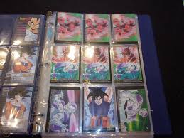 Plan to eradicate the saiyans ova and its remake, dragon ball heroes: 1996 1999 Dragon Ball Z Freiza Saga Mixed Gold Foil Holo Foil Cards Binder 3770309516