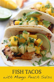 In this recipe, you'll make six traditional, delicious tacos using spiced, marinated cod. Fish Tacos With Mango Peach Salsa Joyous Apron