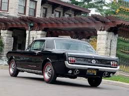 Image result for Raven Black 1964 Mustang