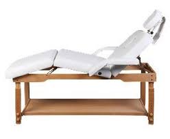 3 Sections Professional Stationary Massage Table Bed Beauty Therapy Salon Couch Sala De Estetica Planos De Muebles Muebles De Pales