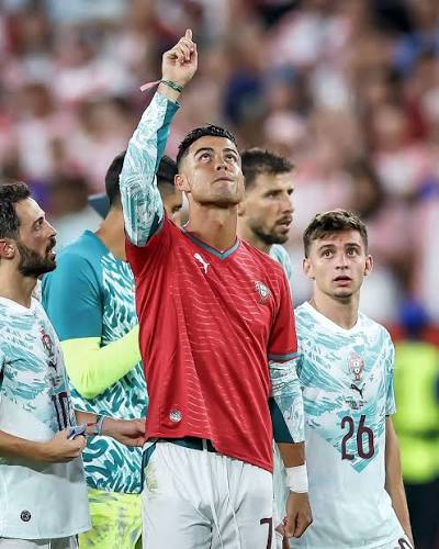 Cristiano Ronaldo y Portugal rinden un homenaje conmovedor a Diogo Jota tras victoria frente a Croacia