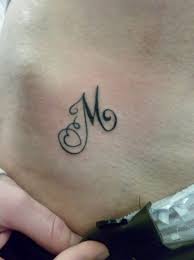 M Letter By Nsanenl On Deviantart Tattoo Lettering Tattoos Finger Tattoos