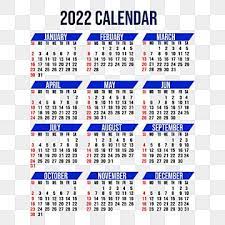 Hälfte mit kalenderwochen und feiertagen. Gambar Kalender Dinding Satu Halaman Warna Biru Desain Template Kalender 2022 Kreatif Kalender Kalender Kreatif Png Transparan Clipart Dan File Psd Untuk Und Desain Kalender Kalender Template