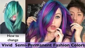 Maybe you would like to learn more about one of these? How To Change Vivid Semi Permanent Fashion Colors Youtube