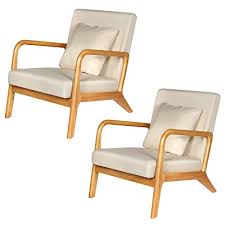 Check spelling or type a new query. Buy Eluchang Mid Century Modern Accent Chair Set Of 2 Fabric Reading Armchair Easy Assembly Lounge Chair For Living Room Bedroom Apartment Online In Indonesia B08wwk44t2