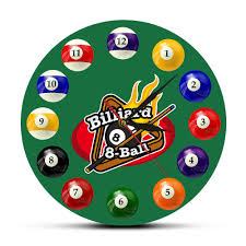 Break your family and friends away from the monotony of cookie cutter accessories. Billiard Balls Colorful Wall Clock Pool Snooker Sports Clock Pool Hall Game Room Decor Modern Wall Watch Billiard Players Gift Shopee Malaysia