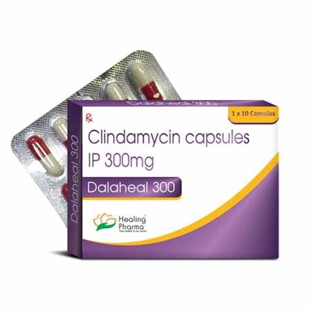 Dalaheal 300 Mg Capsules at ₹ 211/box | Clindamycin Tablets in Nagpur | ID: 27301480173