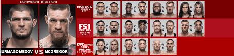 The sport's biggest star returns to the octagon to take on an old foe with potential lightweight title implications. How To Watch Ufc 229 Mcgregor Vs Khabib Full Fight Card Start Time And Results Middleeasy