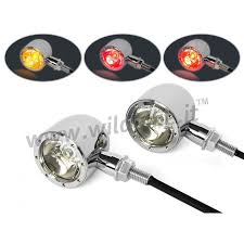 Coppia frecce posteriori a led sequenziale moto lampa 90477 line sq rear con luce di posizione/stop 37,00€ 40,90€. Rear Chrome Indicators Multifunction Cree Led For Moto Custom And Harley Davidson
