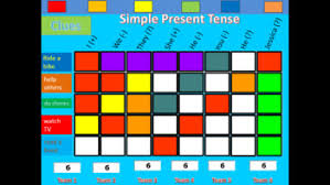 Check spelling or type a new query. Color Bingo Game For The Simple Present Tense By Esl English Tpt