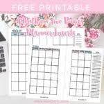 Plus, keep tabs on your income and expenses. Wendaful Printable Inserts Planner Refills