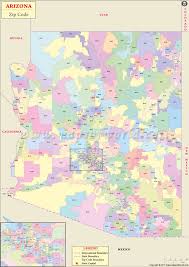 buy arizona zip code map