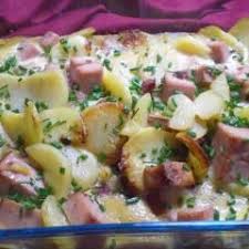 Bratkartoffel Leberkase Auflauf Resteverwertung Rezept Leberkase Rezept Bratkartoffel Rezepte