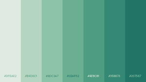 Palitra On Twitter Flat Color Palette Green Colour Palette Rgb Color Codes