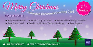 Musical Animated Greeting Card Merry Christmas Free Web Fonts Merry Christmas Animation Musical Cards