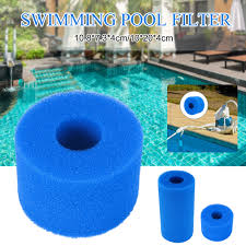 Intex 14\' x 42 prism frame above ground swimming pool set with filter: Reusable Washable Sponge Cushion Swimming Pool Filter Foam Cartridge Foam Basin For Intex S1 Type Spa Pool Accessories Aliexpress