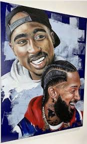 Inspiration Black Art Painting Tupac Art Rapper Art