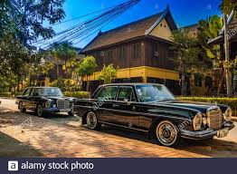 Cafe de laos is rated superb by our guests. Mercedes Oldtimer Luang Prabang Laos Stockfotografie Alamy