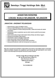 Related posts to kerja kosong selangor part time. Jawatan Kosong Kuala Selangor Terbuka My Kuala Selangor Facebook