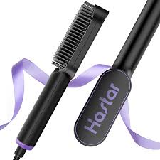 Make sure you don't brush too quickly. Amazon Com Hastar Hair Straightener Brush For Home And Travel Negative Ion And Infrared Technology Hair Straightening Brush 60 Mins Auto Off Anti Scald Design Dual Voltage And Fast Heating Brush For Women Health