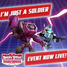 Run 3 unblocked has just been published recently that is best of the unblocked arcade games online. Angry Birds Transformers I M Just A Soldier Is Now Live Compete Every Day To Earn Tokens And Unlock Rewards In The Token Exchange Good Luck Facebook