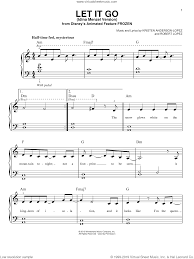Menzel Let It Go From Frozen Beginner Sheet Music For Piano Solo Sheet Music Piano Sheet Music Trumpet Sheet Music