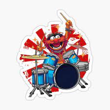 Muppets Drummer Stickers Redbubble