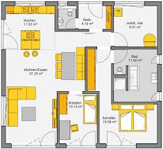 Architekten Haus Chello 105 Wohnen Auf Einer Ebene Haus Wohnen Haus Bungalow