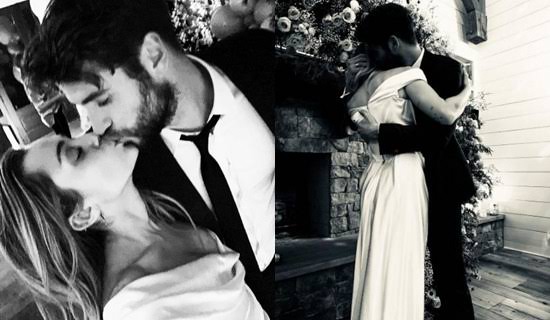 Lễ cưới của Miley Cyrus và Liam Hemsworth siêu giản dị những vẫn khiến fan  "tan chảy"