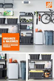 Budget· garage organization· home depot· organizing· storage soultions. Organize Maximize Garage Solutions Garage Wall Storage Garage Storage Organization