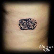 Tattoo Dice Is A Good Choice For Your Small Tattoo Small Tattoos Can Be Used On Any Place Of Your Body Dice Tattoo Vegas Tattoo Tattoos