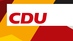 The visual identity elements include: Cdu Stadtverband Aschersleben