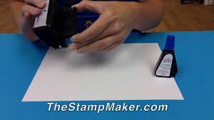 Unboxing and review of self inking stamps set for kids. How To Refill A Self Ink Stamp Re Inking Custom Rubber Stamps