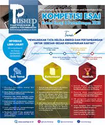 Dalam menulis contoh esai kita bisa berdiri sejajar. Kompetisi Esai Hukum Energi Dan Pertambangan 2020 Pushep