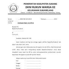 Undangan rapat pemilihan dewan kemakmuran masjid (dkm). Contoh Surat Undangan Rapat Dkm Guru Paud