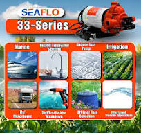 SEAFLO 33-Series On-Demand Diaphragm Water Pressure Pump (115V | 3.3 GPM) w/ Power Plug for Wall Outlet