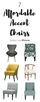 7 Affordable Accent Chairs Under 200 Birkley Lane Interiors Affordable Chair Accent Chairs Most Comfortable Office Chair