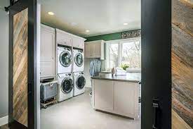 When planning out the set up of your small laundry room, it's important to make sure that there will be a place for everything, including your essentials. 23 Incredibly Efficient And Multifunctional Laundry Room Ideas