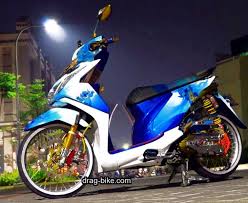 50 Foto Gambar Modifikasi Beat Kontes Street Racing Jari Jari Drag Bike Com Di 2020 Gambar Motor