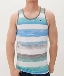 Black And White Striped Tank Top Mens Hurley Branch Out Tank Top Men S Tank Tops Buckle Mens Tank Tops Tank Man Tops