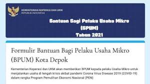 Pengajuan usulan baru calon penerima bpum 2021 untuk pelaku usaha mikro sudah mulai dapat diakses dan diajukan ke dinas yang membidangi koperasi dan umkm kabupaten/kota. Blt Umkm Dibuka Sampai 28 Juni 2021 Cara Pendaftaran Dan Pencairan Bpum Rp 1 2 Juta Bri Dan Bni Halaman All Tribun Kaltim