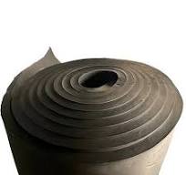 China Construction Material Thermal Insulating Soundproof Black Foam Rubber  Sheets